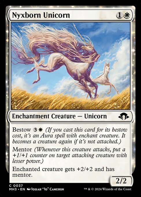 Nyxborn Unicorn - Modern Horizons 3 (mh3) #37