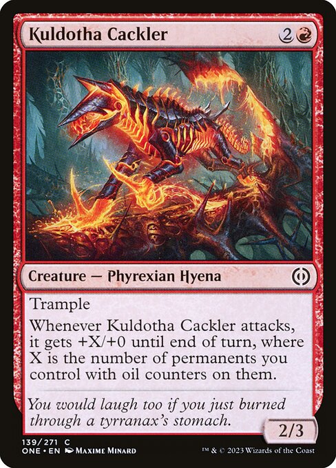 Kuldotha Cackler - Phyrexia: All Will Be One () #139