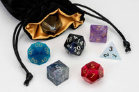 FanRoll by Metallic Dice Games - NEW: Mystic Mines Misfit Gemstone Dice Set