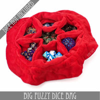 Big Fuzzy Dice Bag - 6 Colors