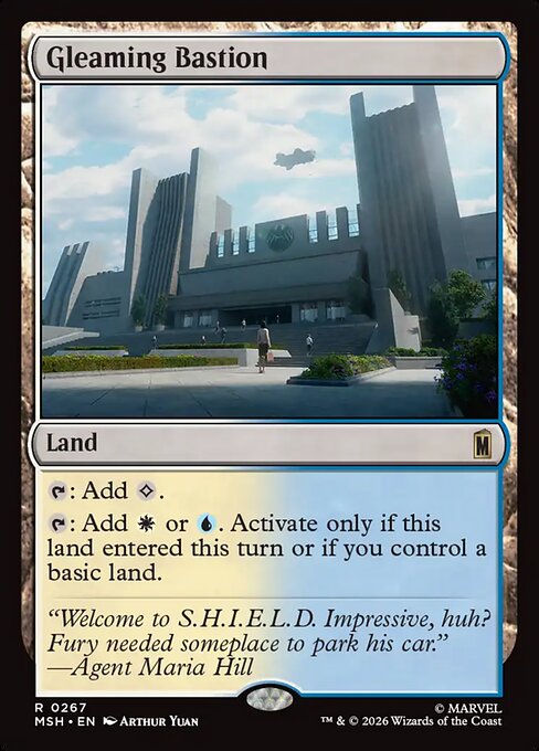 Gleaming Bastion - Marvel Super Heroes () #267 [Foil] [Foil]