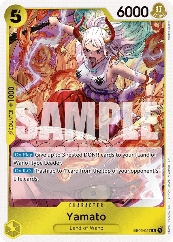 Yamato - ONE PIECE HEROINES EDITION- [EB-03] / Memorial Collection [EB-01] (EB03-057) #057