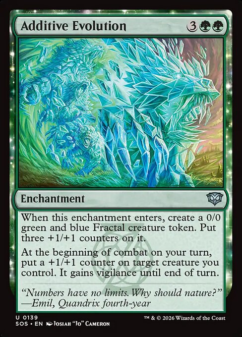Additive Evolution - Secrets of Strixhaven () #139 [Foil] [Foil]