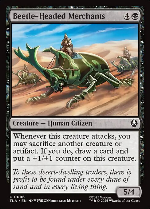 Beetle-Headed Merchants - Avatar: The Last Airbender () #86 [Foil] [Foil]