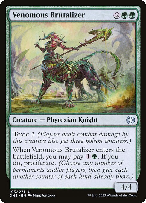 Venomous Brutalizer - Phyrexia: All Will Be One () #193