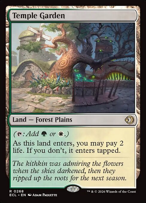 Temple Garden - Lorwyn Eclipsed (ECL) #268