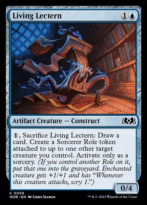 Living Lectern - Wilds of Eldraine () #59