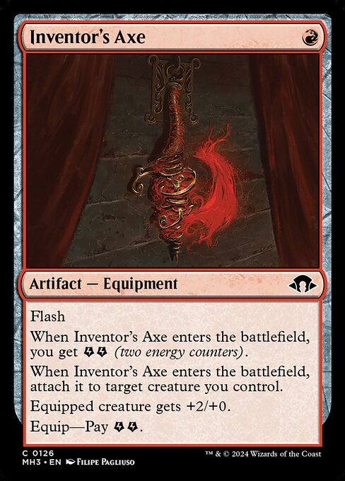 Inventor's Axe - Modern Horizons 3 (mh3) #126
