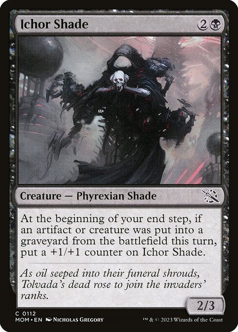 Ichor Shade - March of the Machine (MOM) #112 [Foil] [Foil]