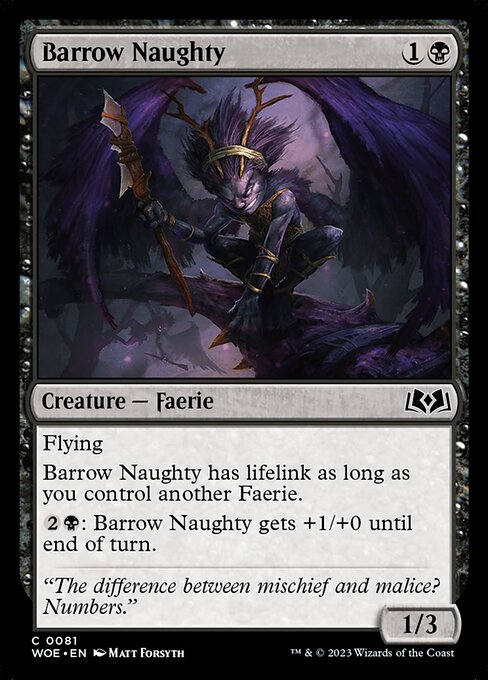 Barrow Naughty - Wilds of Eldraine () #81