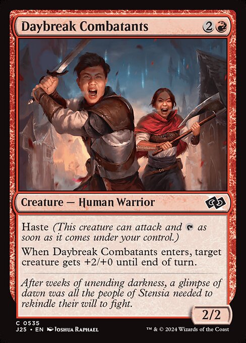 Daybreak Combatants - Foundations Jumpstart () #535