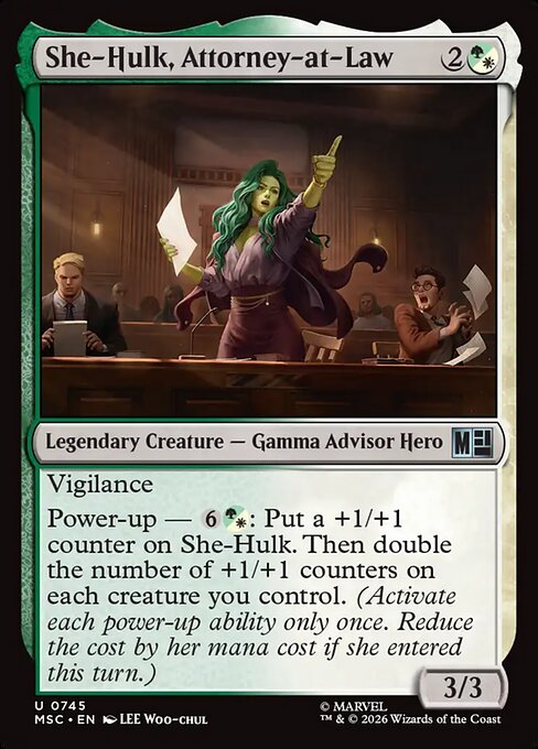 She-Hulk, Attorney-at-Law - Marvel Super Heroes Commander () #745