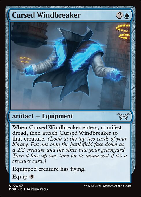 Cursed Windbreaker - Duskmourn: House of Horror () #47