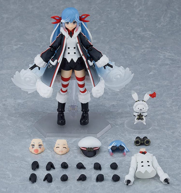 Figma Action Hatsune Miku Snow Miku Grand Voyage Ver. figure