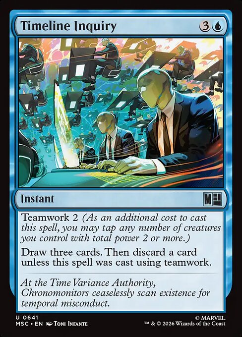 Timeline Inquiry - Marvel Super Heroes Commander () #641