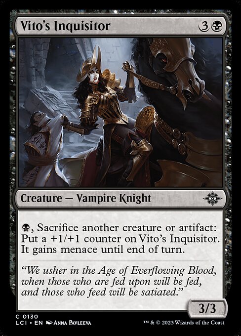 Vito's Inquisitor - The Lost Caverns of Ixalan (lci) #130