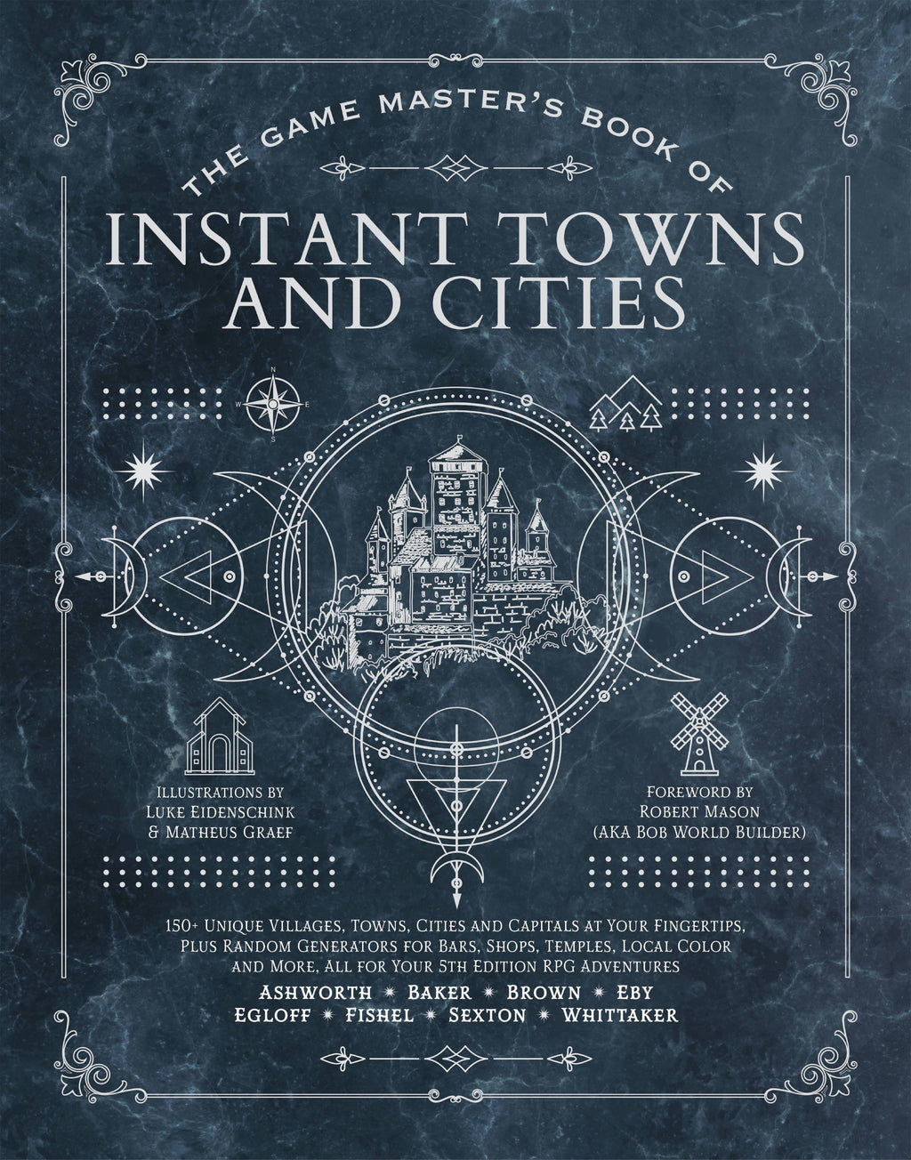 Macmillan Publishers - Game Master's Book Of Instant Towns For 5th Edition Rpg