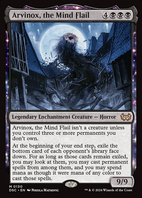 Arvinox, the Mind Flail - Duskmourn: House of Horror Commander () #130