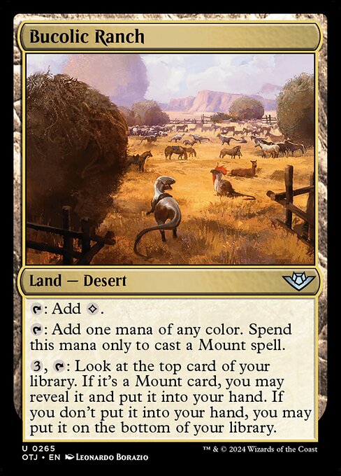 Bucolic Ranch - Outlaws of Thunder Junction () #265