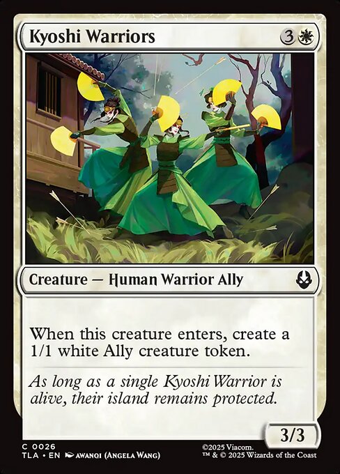 Kyoshi Warriors - Avatar: The Last Airbender () #26 [Foil] [Foil]