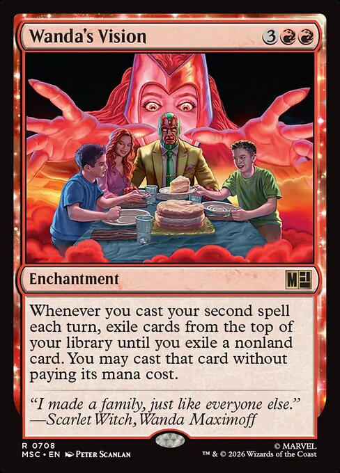 Wanda's Vision - Marvel Super Heroes Commander () #708