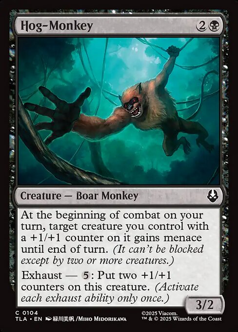 Hog-Monkey - Avatar: The Last Airbender () #104 [Foil] [Foil]