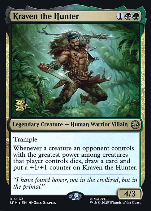 Kraven the Hunter - Marvel's Spider-Man Promos (PSPM) #133s