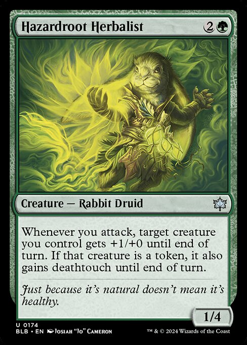 Hazardroot Herbalist - Bloomburrow () #174