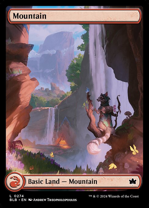 Mountain - Bloomburrow (BLB) #274 [Foil]
