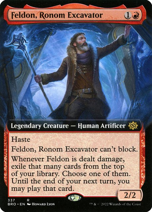 Feldon, Ronom Excavator - The Brothers' War (BRO) #337