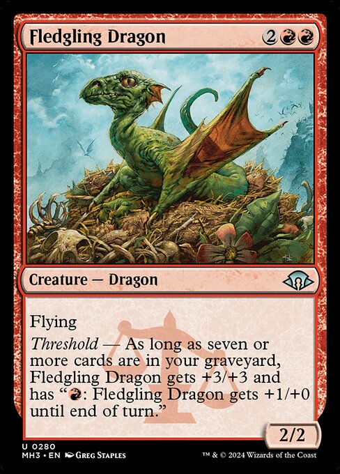 Fledgling Dragon - Modern Horizons 3 (mh3) #280