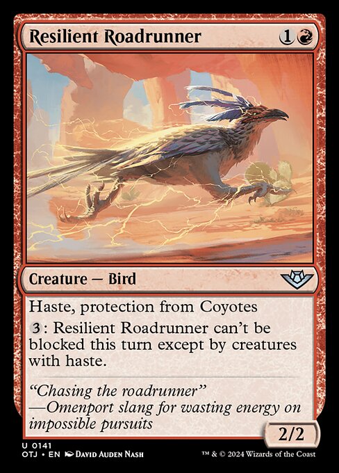 Resilient Roadrunner - Outlaws of Thunder Junction () #141