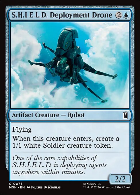 S.H.I.E.L.D. Deployment Drone - Marvel Super Heroes () #73 [Foil] [Foil]