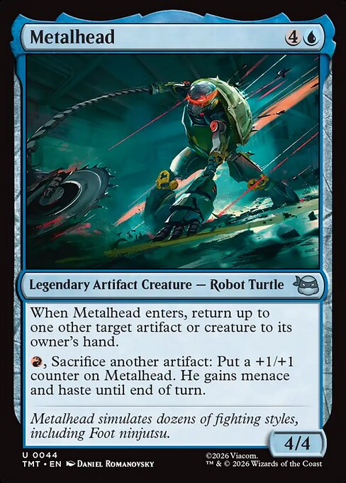 Metalhead - Teenage Mutant Ninja Turtles () #44 [Foil] [Foil]