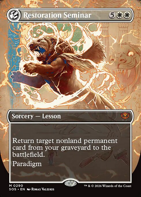Restoration Seminar - Secrets of Strixhaven () #290