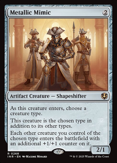 Metallic Mimic - Innistrad Remastered (inr) #268 [Foil] [Foil]