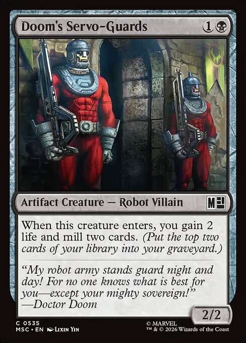 Doom's Servo-Guards - Marvel Super Heroes Commander () #535