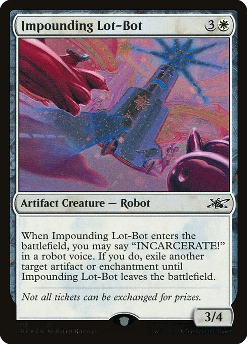 Impounding Lot-Bot - Unfinity () #300 [Foil] [Foil]