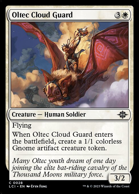 Oltec Cloud Guard - The Lost Caverns of Ixalan (lci) #28