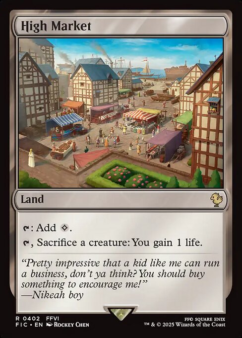 High Market - Final Fantasy Commander () #402