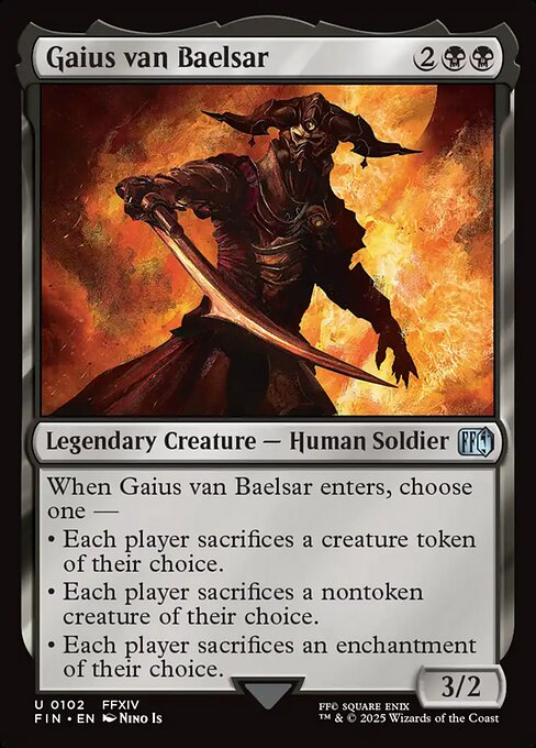 Gaius van Baelsar - Final Fantasy (FIN) #102 [Foil] [Foil]