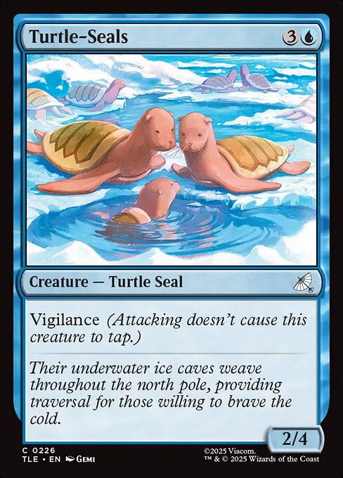 Turtle-Seals - Avatar: The Last Airbender Eternal () #226 [Foil] [Foil]