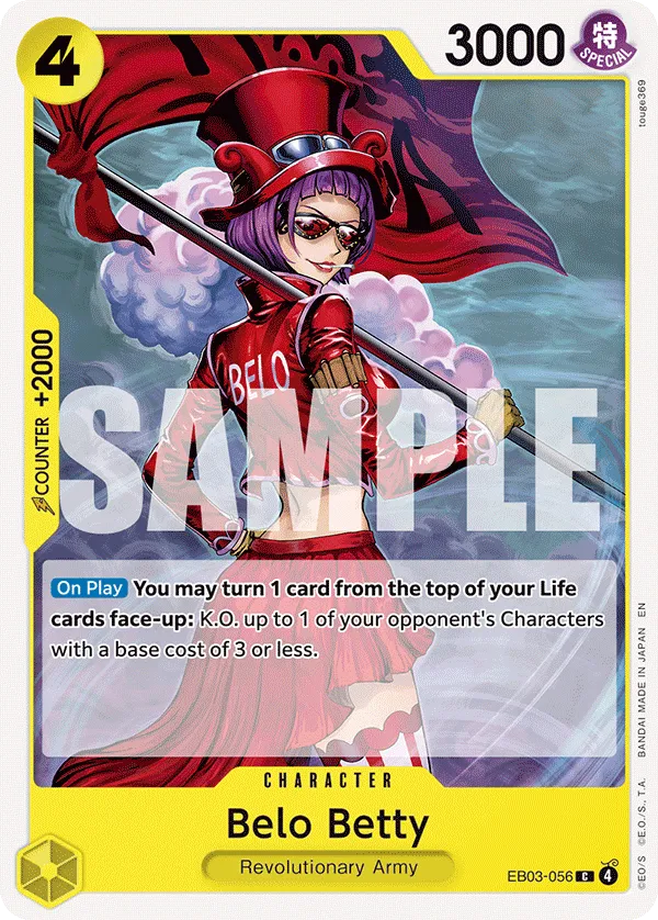Belo Betty - ONE PIECE HEROINES EDITION- [EB-03] (EB03-056) #056