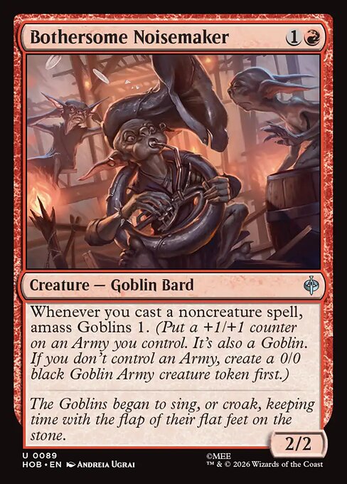 Bothersome Noisemaker - The Hobbit (hob) #89 [Foil] [Foil]
