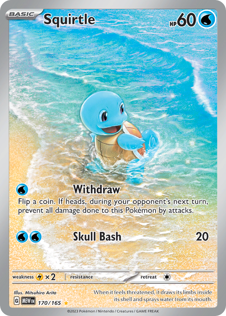 Squirtle - 151 (sv3pt5) #170