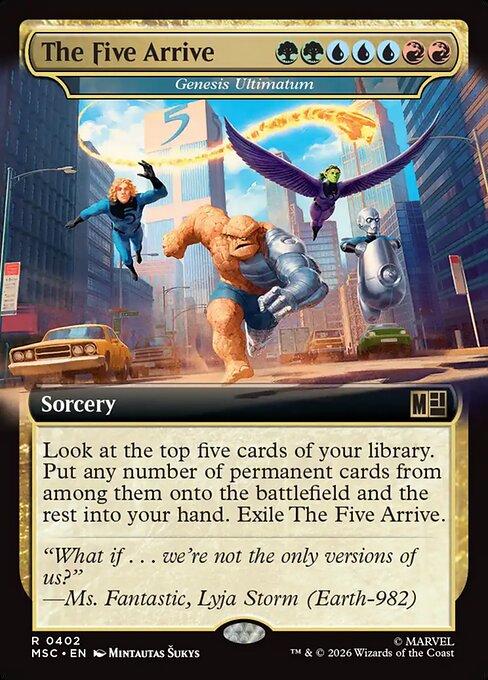 Genesis Ultimatum - Marvel Super Heroes Commander () #402