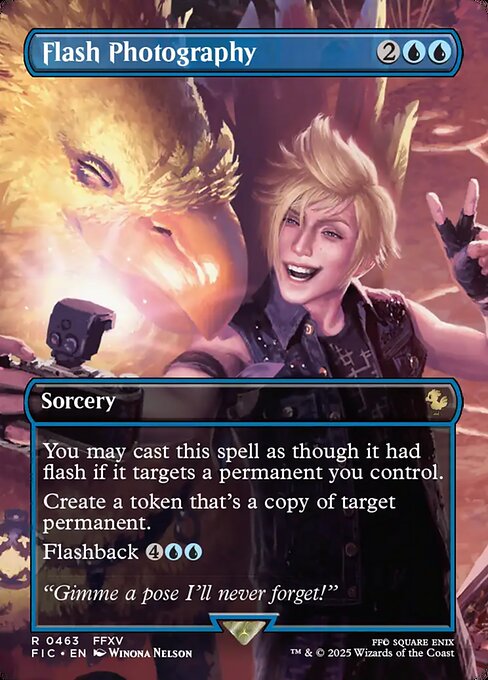 Flash Photography - Final Fantasy Commander () #463 [Foil] [Foil]