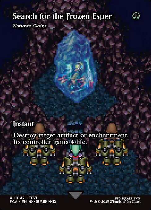 Nature's Claim - Final Fantasy: Through the Ages (FCA) #47 [Foil] [Foil]