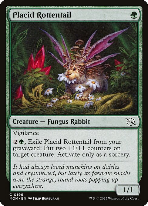 Placid Rottentail - March of the Machine (MOM) #199 [Foil] [Foil]