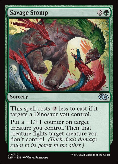 Savage Stomp - Foundations Jumpstart (J25) #710